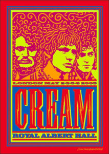 DVD art for Cream - Royal Albert Hall: London May 2, 3, 5 & 6 2005