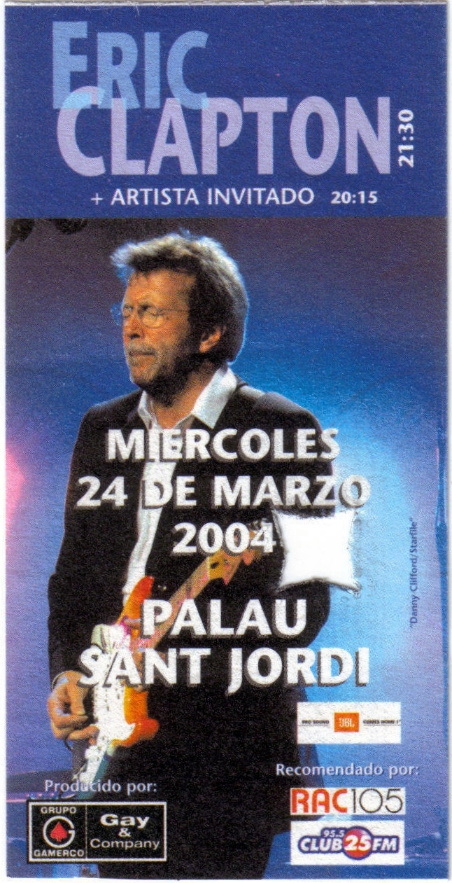 Barcelona Ticket 2004
