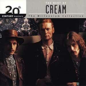 CD art The Millennium Collection The Best of Cream (Clapton, Baker, Bruce)