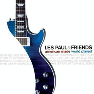 CD art for Les Paul and Friends - American Made World Played (with Eric Clapton)
