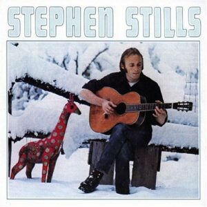 album art for Stephen Stills self-titled album with guest Eric Clapton