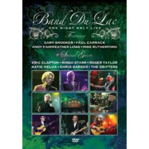 Band du Lac DVD art track list with clapton, starr, gary brooker, drifters