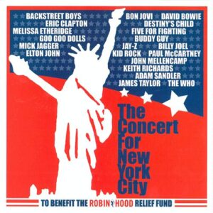 track and artist list The Concert For New York City CD