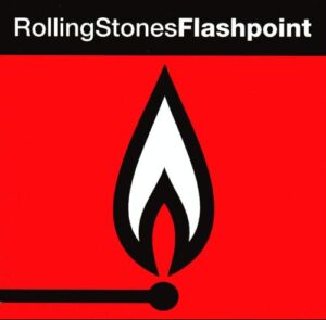 album cd art Rolling Stones Flashpoint with guest Eric Clapton