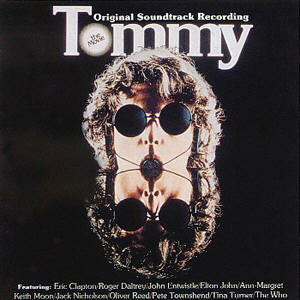 cd album art Tommy  Film Soundtrack The Who, Eric Clapton, Elton John, Townshend