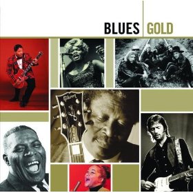 album art for CD Blues: Gold (featuring Clapton, Waters, Hooker, Guy, BB King)