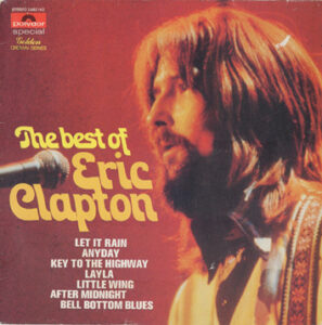 album art track list the best of eric clapton polydor 1970 vinyl lp