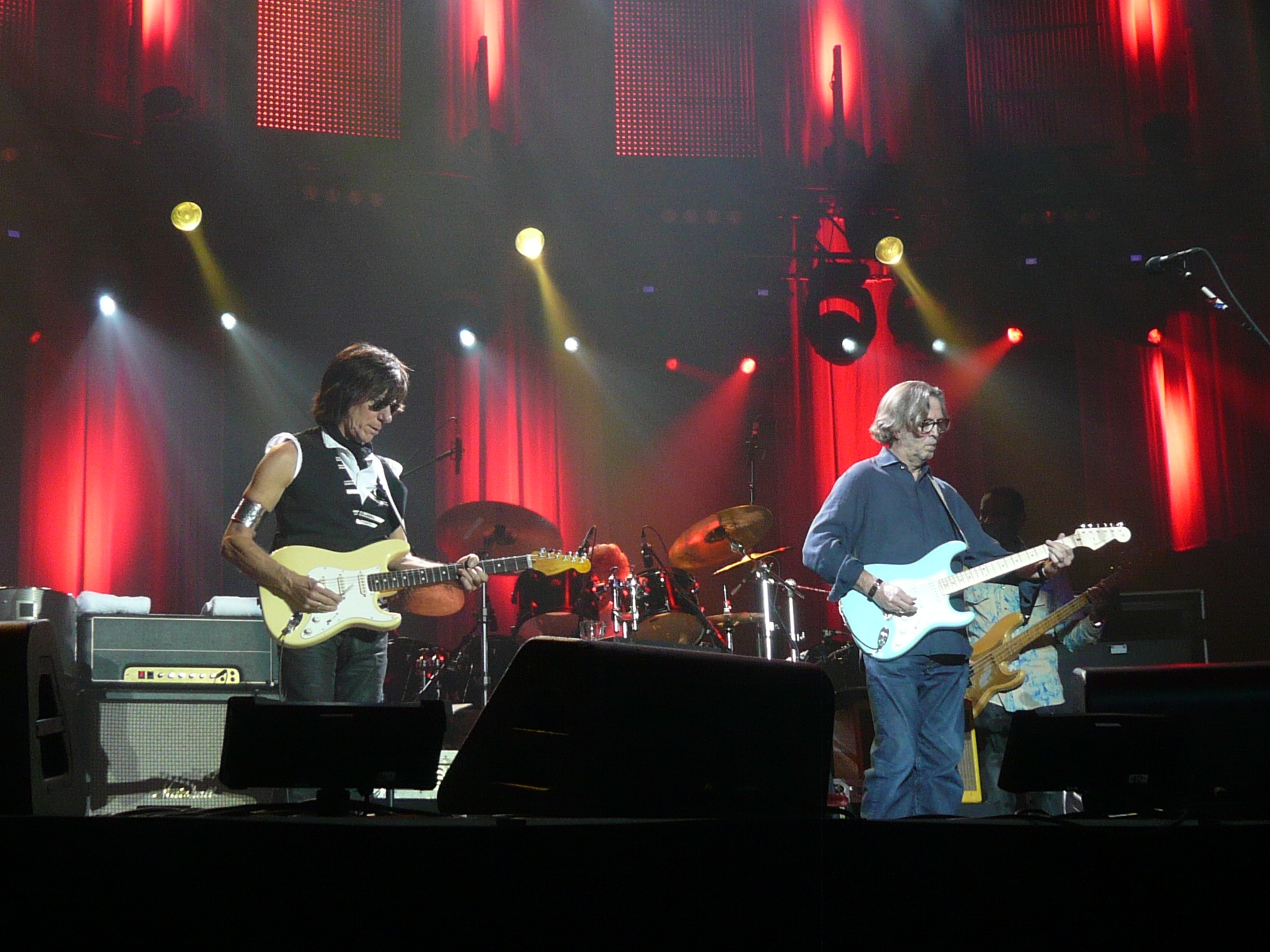 jeff beck and eric clapton at the o2 arena london sunday 14 february 2010