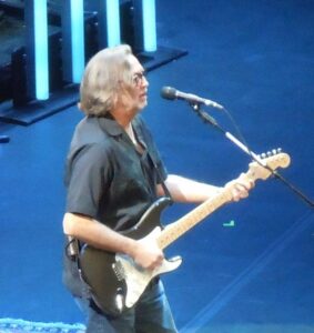 eric clapton with long hair, eric clapton fender stratocaster, orlando florida