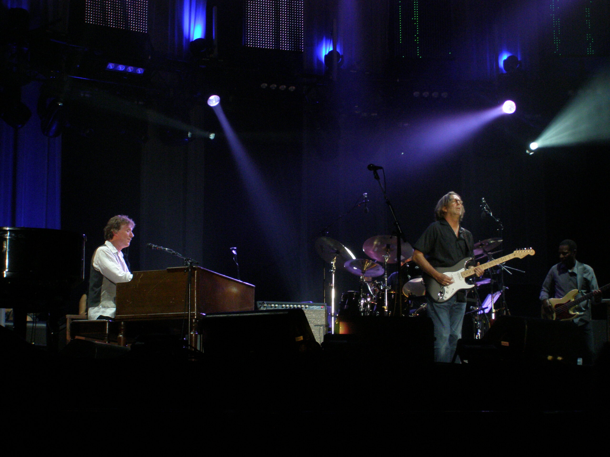 Steve Winwood, Eric Clapton and band at Wembley Arena, London 21 May 2010