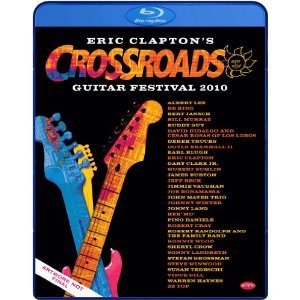 Eric Clapton Crossroads Guitar Festival 2010 Blu-Ray Art
