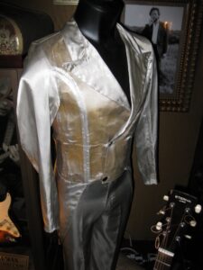 EC's Silver Suit From Goodbye Cream Album Cover - On Display At London Hard Rock