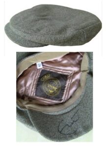 Clapton signed JC Cording & Co Flat Cap