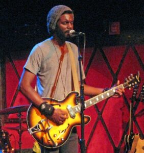 Gary Clark, Jr. at NYC's Rockwood Music Hall 10 Aug 2011 (Photo: Linda Wnek)