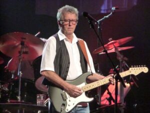 Eric Clapton on stage in Fukuoaka, Japan - 24 November 2011 (Photo: Hiro Kamei)