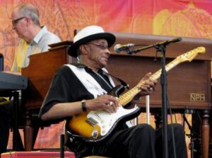 Hubert Sumlin in Chicago - 26 June 2010 (Photo: Steve Proctor)