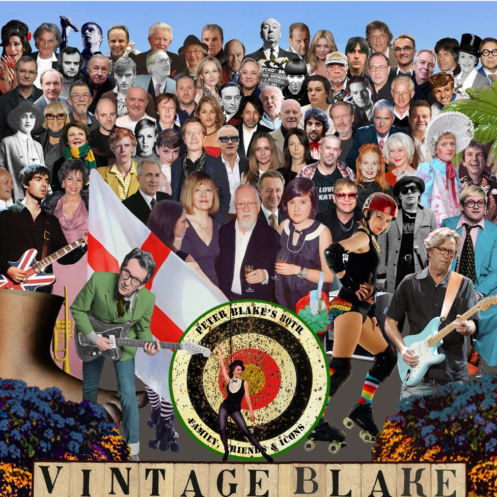 Sir Peter Blake - Vintage Festival 2012 Poster
