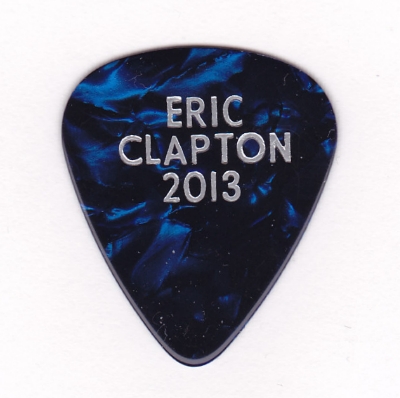 Eric Clapton Guitar Pick - 2013 (Where's Eric! Archive)
