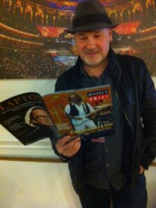 Where's Eric! interviews Paul Carrack at the Royal Albert Hall. Photo TE