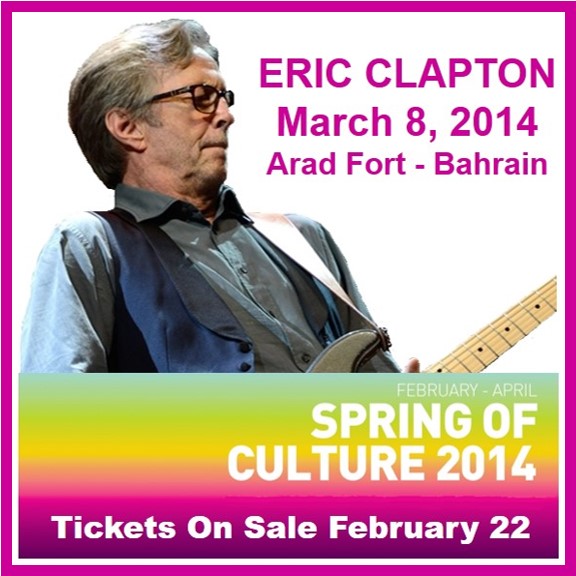 Eric Clapton - March 8 - Arad Fort Concert