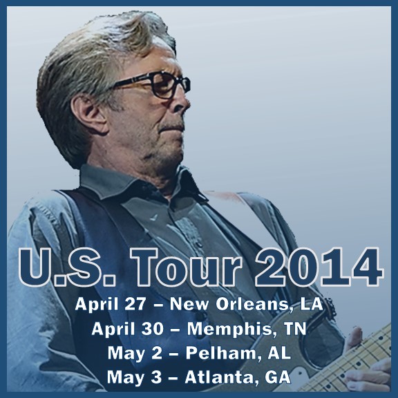 Eric Clapton - U.S. Tour 2014