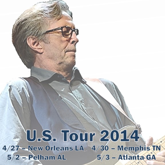 Eric Clapton U.S. Tour 2014 Schedule