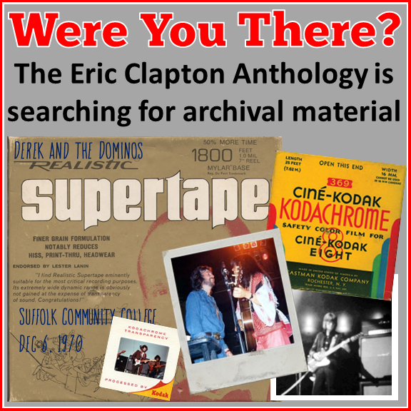 Eric Clapton Anthology - Photo, Video, Audio Search (2015 - Where's Eric!)
