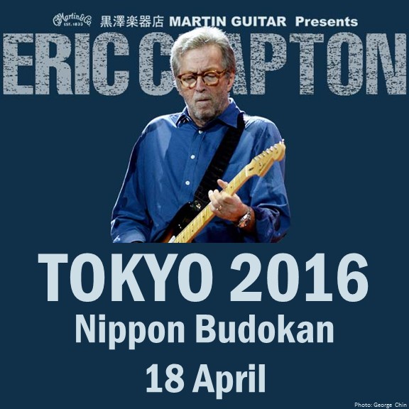 Clapton 18 April 16 Budokan