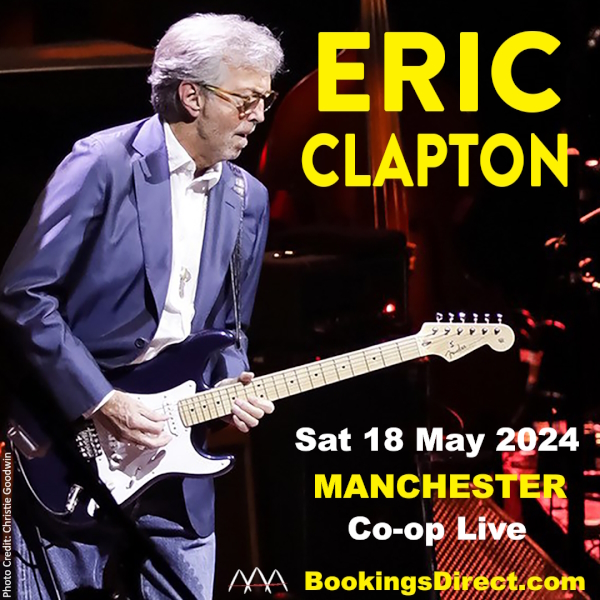 Eric Clapton Announces Additional UK Date For 2024 In Manchester