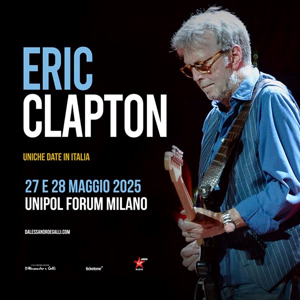 Eric Clapton Announces 2025 Milan Concerts Where's Eric!