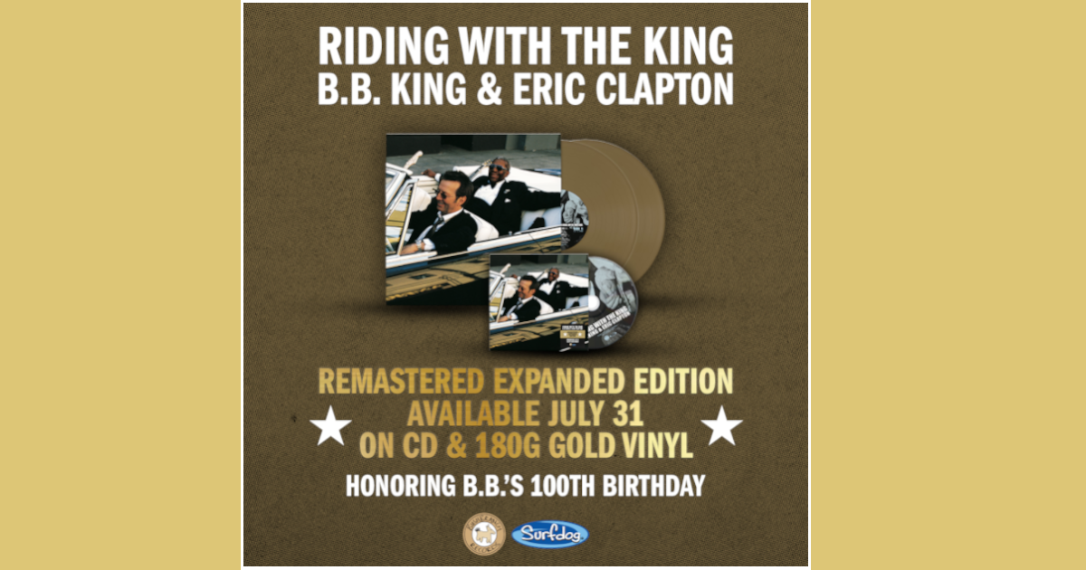 Remastered Expanded Edition CD & 180g Gold Vinyl Reissue of Riding 